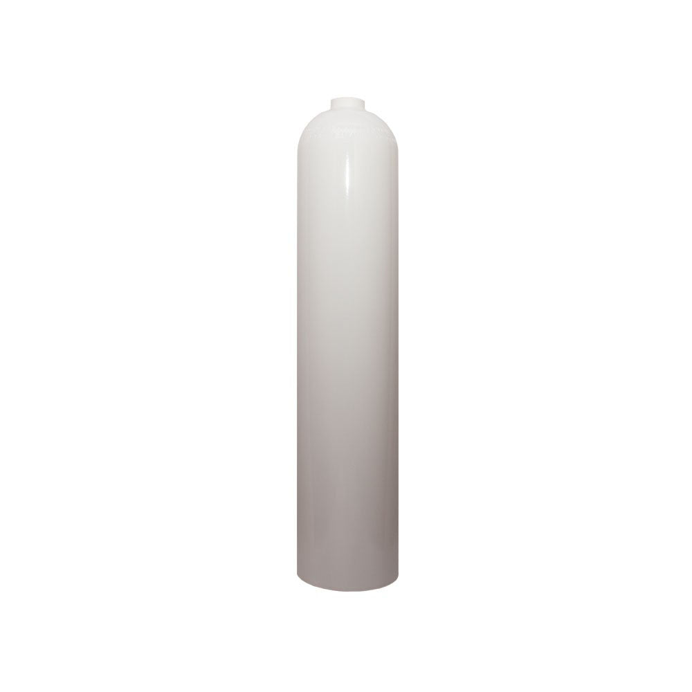 MES  5.74lt 40cuft Aluminium Cylinder 'White' 207 Bar - 85224