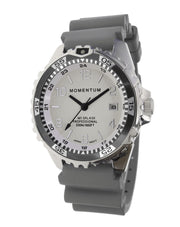 Momentum Splash Rubber with White face & Grey Twist Rubber Strap