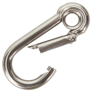 Lumb Bros 70mm Stainless Steel Carabine With Eye