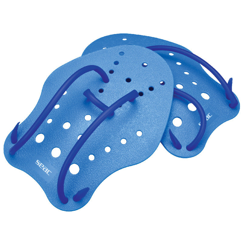 HAND PADDLE TURBO CLEAR BLUE