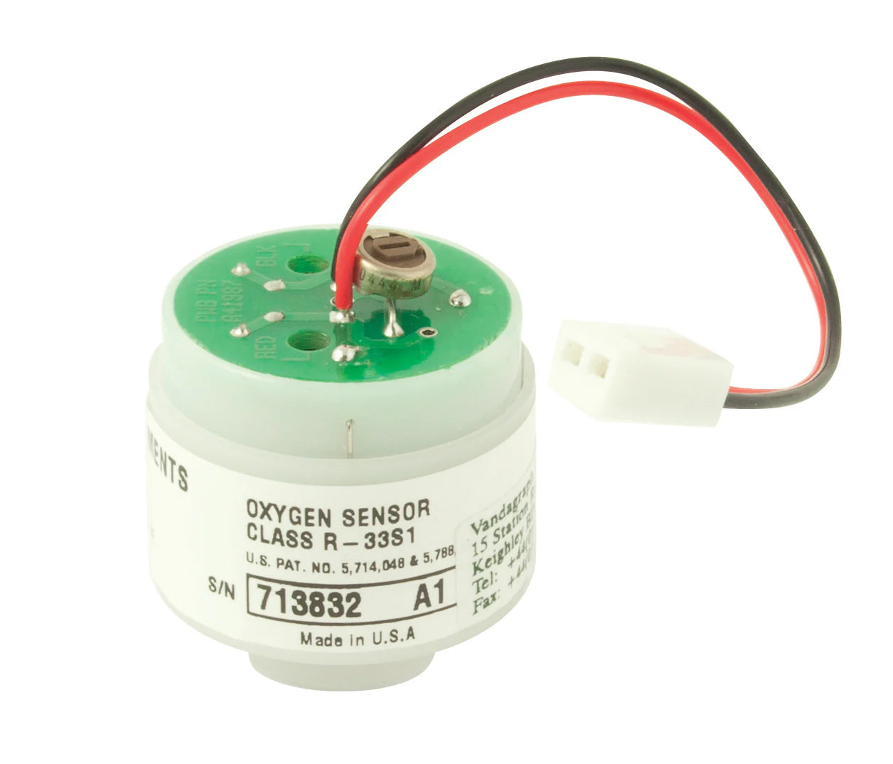 Vandagraph R 33 Vandagraph R-33S1 Oxygen Sensor (Analox Compatible)