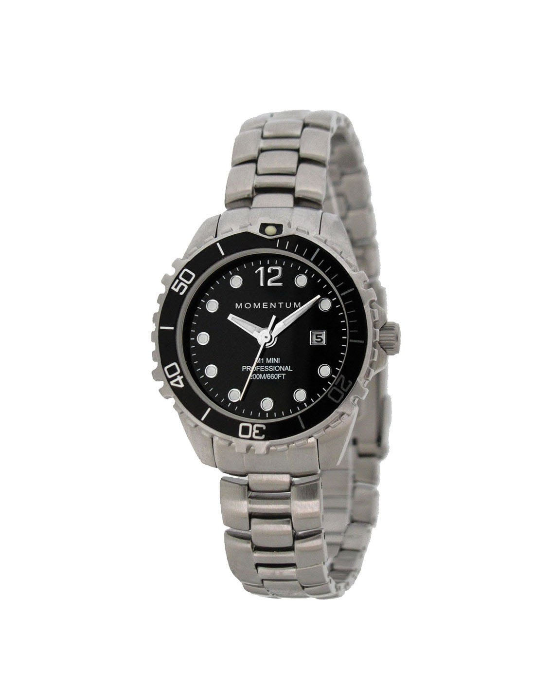 Momentum M1 Mini Black with Steel Bracelet