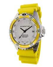 Momentum Splash Rubber with White face & Yellow Twist Rubber Strap