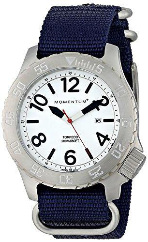 Momentum Torpedo Luminous Face and Blue Nylon Strap