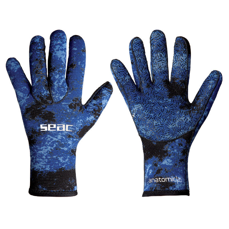 GLOVES ANATOMIC CAMO BLUE
