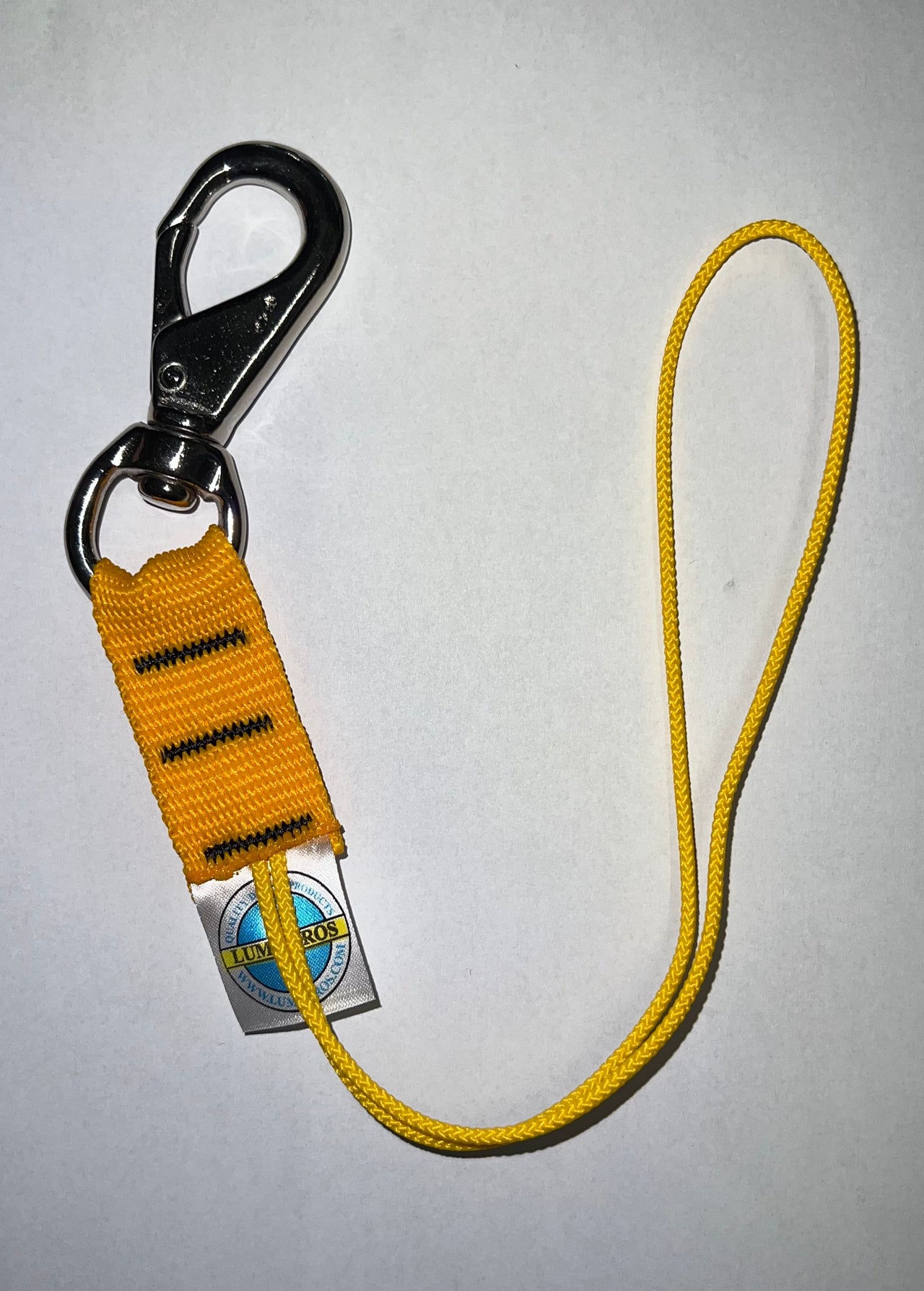 Lumb Bros Torch Lanyard With No1 Snap Hook & Paracord Loop
