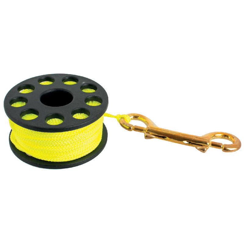 REEL WITH DOUBLE CLIP AND YELLOW LINE