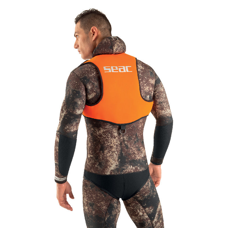 HIGH VISIBILITY VEST BLACK/ORANGE