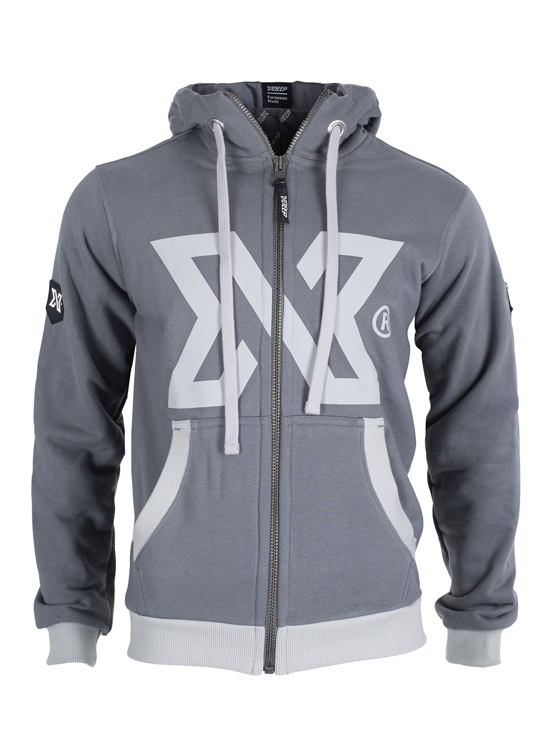 XDEEP Grey Signature Hoodie